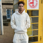 None Of Us Beige On Beige Tracksuit