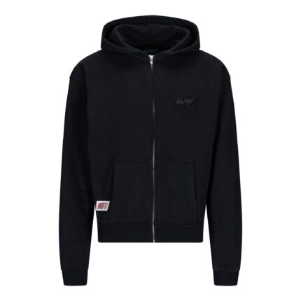 Black Basic Nofs Zipper