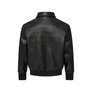 Black Noneofus Leather Jacket 1 300x300