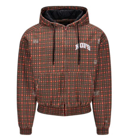 PADDED SCOTTISH FLANNEL JACKET